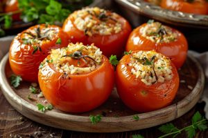 Tomates farcies de grand-mère au riz - La recette