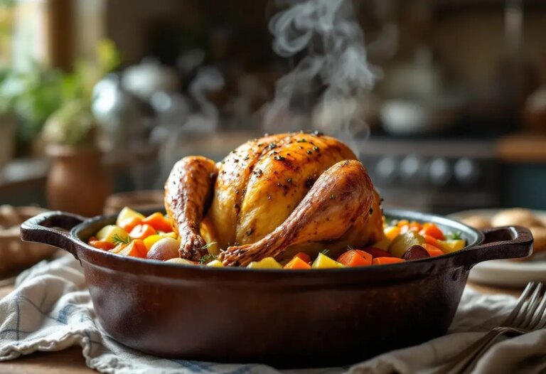 Temps de cuisson pintade en cocotte en fonte : Guide complet