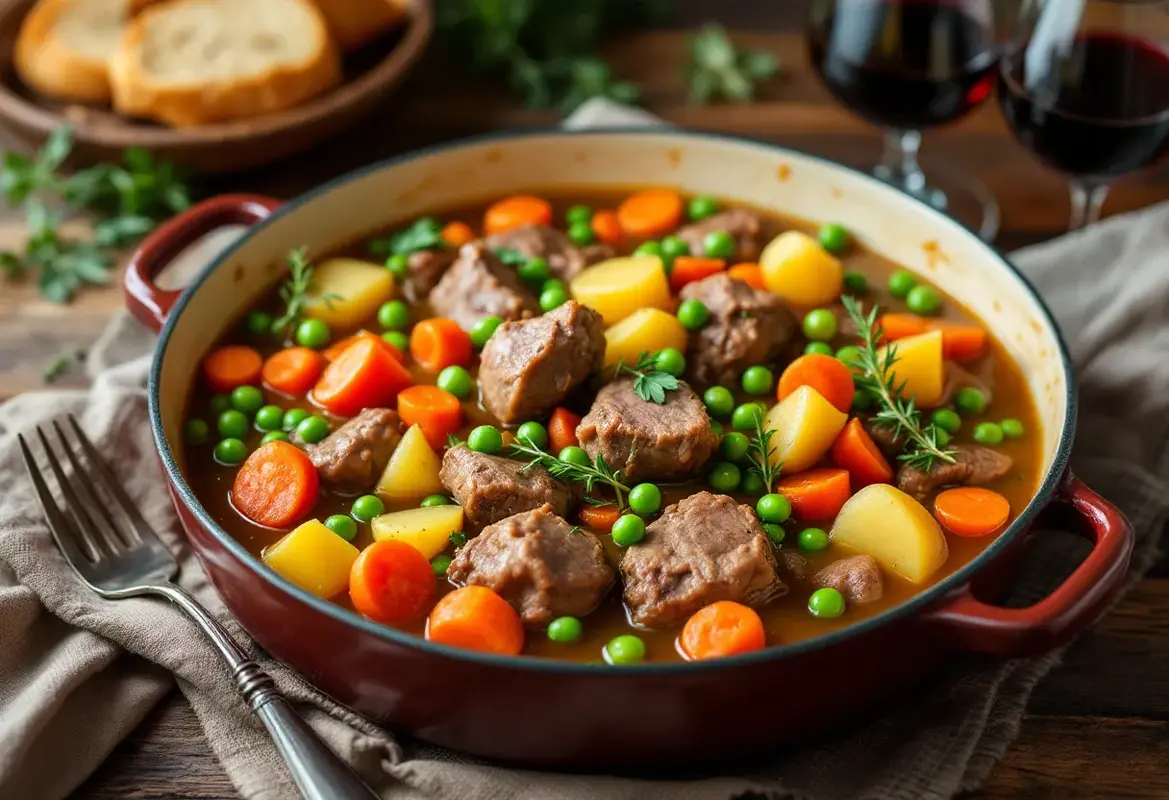 Recette navarin d'agneau grand-mère : un plat réconfortant