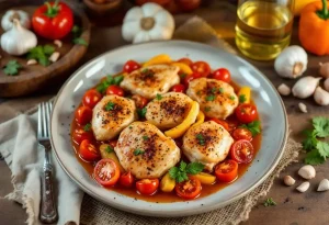 “Découvrez le poulet basquaise de ma grand-mère : recette facile”